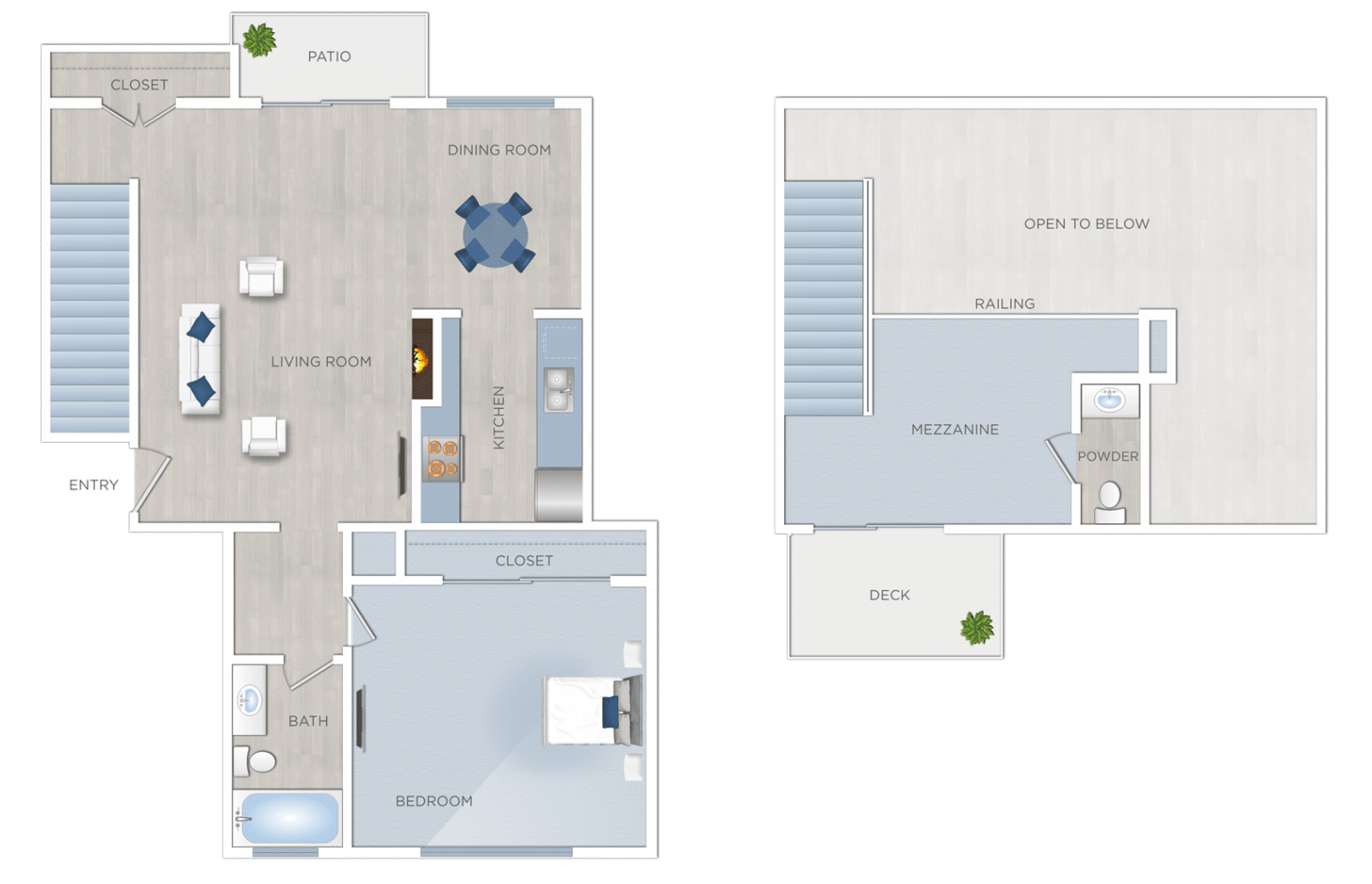 One Bedroom Apartments W/Loft Apartments in Sherman Oaks