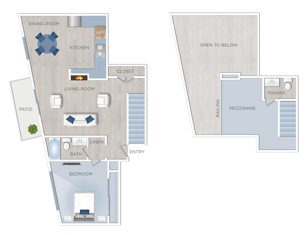 One Bedroom Apartments W/Loft Apartments in Sherman Oaks